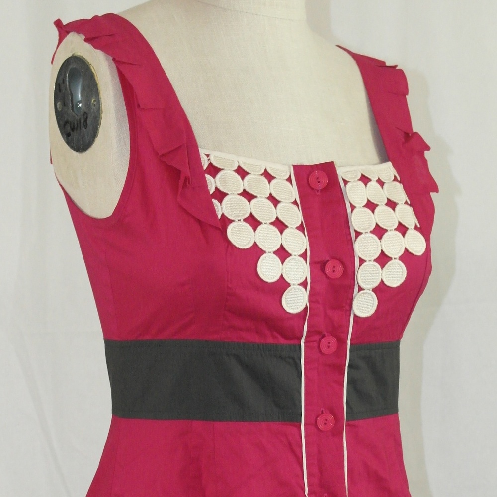 Anthropologie Floreat, Size 2 Sweet-as-Pie Dress